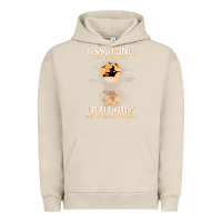 Pigment French Oak assuming i'm just an old lady was your first mistake witch Urban Hoodie - SnappyArt