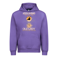 Tulip assuming i'm just an old lady was your first mistake witch Urban Hoodie - SnappyArt