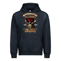 Navy pirate the beatings will continue until morale improves Urban Hoodie - SnappyArt