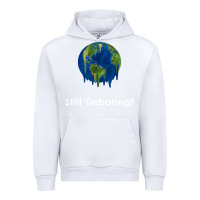 White environmental climate change still debating summer Urban Hoodie - SnappyArt