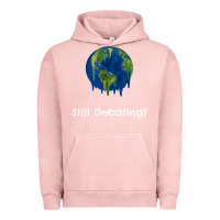 Pigment Salmon environmental climate change still debating summer Urban Hoodie - SnappyArt