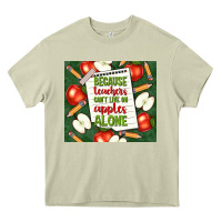 Mossy because teachers can't live on apples alone tumble Heavy Core Tee - TumblerDesignByShophia