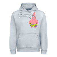 Heather Grey Patrick Classic Urban Hoodie - SnappyArt