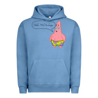 Pigment Pebble Blue Patrick Classic Urban Hoodie - SnappyArt