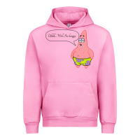 Fuchsia Pink Patrick Classic Urban Hoodie - SnappyArt