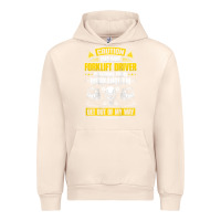 Sandshell forklift operator get out of my way forklift driver t shirt Urban Hoodie - SnappyArt