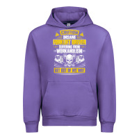 Tulip forklift operator get out of my way forklift driver t shirt Urban Hoodie - SnappyArt