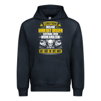 Navy forklift operator get out of my way forklift driver t shirt Urban Hoodie - SnappyArt