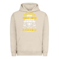 Pigment French Oak forklift operator get out of my way forklift driver t shirt Urban Hoodie - SnappyArt