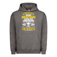 Pigment Tornado forklift operator get out of my way forklift driver t shirt Urban Hoodie - SnappyArt