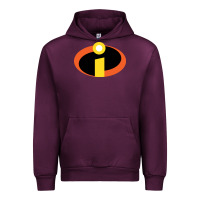 Mauve Wine incredibles Urban Hoodie - SnappyArt