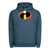Pigment Midnight Navy incredibles Urban Hoodie - SnappyArt