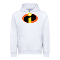 White incredibles Urban Hoodie - SnappyArt