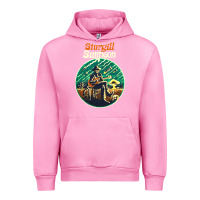 Fuchsia Pink sturgill simpson retro Urban Hoodie - SnappyArt