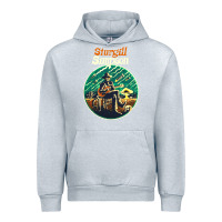 Heather Grey sturgill simpson retro Urban Hoodie - SnappyArt