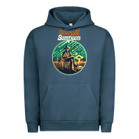 Pigment Midnight Navy sturgill simpson retro Urban Hoodie - SnappyArt