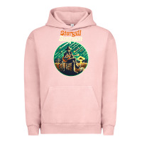 Pigment Salmon sturgill simpson retro Urban Hoodie - SnappyArt