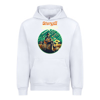 White sturgill simpson retro Urban Hoodie - SnappyArt