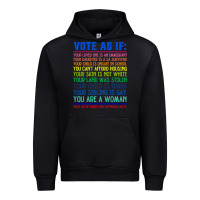 Black Vote As If Your Life Depends On It Human Rights Urban Hoodie - SnappyArt