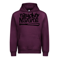 Mauve Wine naughty by nature Urban Hoodie - SnappyArt