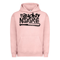 Pigment Salmon naughty by nature Urban Hoodie - SnappyArt
