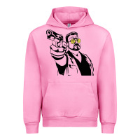 Fuchsia Pink big lebowski Urban Hoodie - SnappyArt