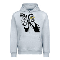 Heather Grey big lebowski Urban Hoodie - SnappyArt