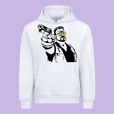 Big Lebowski Urban Hoodie Designed By Snappyart