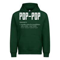 Forest Green Pop Pop Gifts Grandpa Fathers Day Pop-Pop Urban Hoodie - SnappyArt