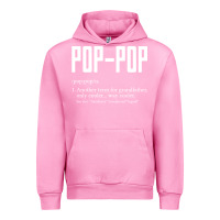 Fuchsia Pink Pop Pop Gifts Grandpa Fathers Day Pop-Pop Urban Hoodie - SnappyArt