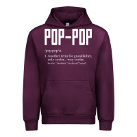 Mauve Wine Pop Pop Gifts Grandpa Fathers Day Pop-Pop Urban Hoodie - SnappyArt