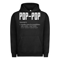 Pigment Black Pop Pop Gifts Grandpa Fathers Day Pop-Pop Urban Hoodie - SnappyArt