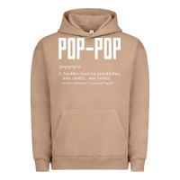 Pigment Burro Pop Pop Gifts Grandpa Fathers Day Pop-Pop Urban Hoodie - SnappyArt