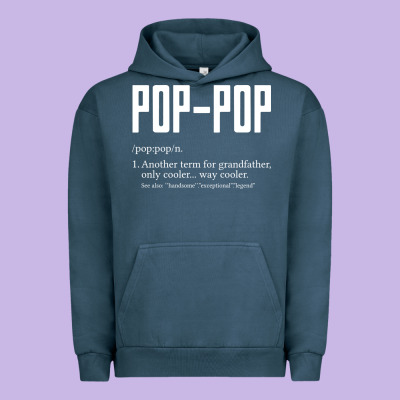 Pop Pop Gifts Grandpa Fathers Day Pop-pop Urban Hoodie Designed By Snappyart