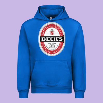 Beck’s-dark Urban Hoodie Designed By Snappyart