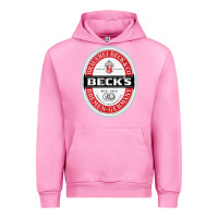 Fuchsia Pink Beck’s-Dark Urban Hoodie - SnappyArt