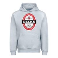 Heather Grey Beck’s-Dark Urban Hoodie - SnappyArt
