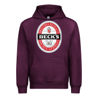 Mauve Wine Beck’s-Dark Urban Hoodie - SnappyArt