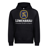 Black lowenbrau Urban Hoodie - SnappyArt