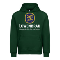 Forest Green lowenbrau Urban Hoodie - SnappyArt