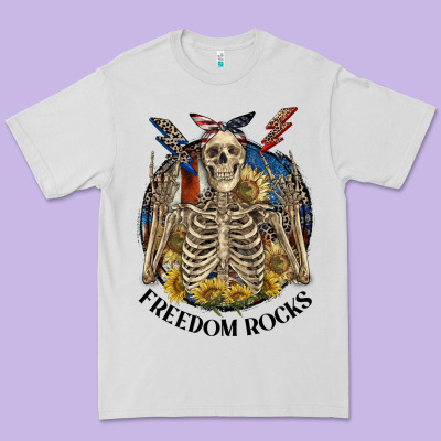 Freedom Rocks Premium Tee Designed By Cowgirlartshop