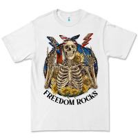 White freedom rocks Premium Tee - CowGirlArtShop