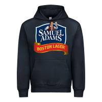 Navy samuel adams Urban Hoodie - SnappyArt