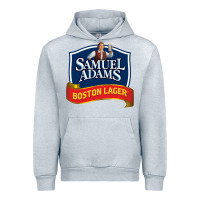 Heather Grey samuel adams Urban Hoodie - SnappyArt