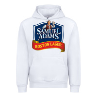 White samuel adams Urban Hoodie - SnappyArt