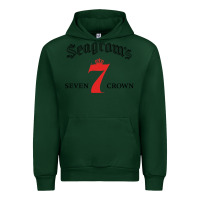 Forest Green Seagrams 7 Bk 1.png Urban Hoodie - SnappyArt