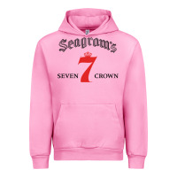 Fuchsia Pink Seagrams 7 Bk 1.png Urban Hoodie - SnappyArt