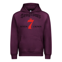 Mauve Wine Seagrams 7 Bk 1.png Urban Hoodie - SnappyArt