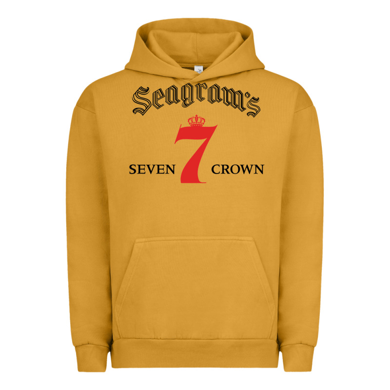 Seagrams 7 Bk 1.png Urban Hoodie by SnappyArt | Teevron