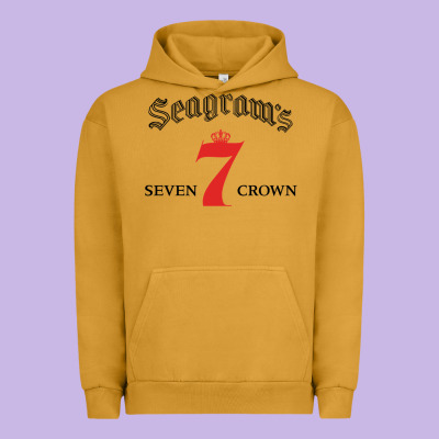 Seagrams 7 Bk 1.png Urban Hoodie Designed By Snappyart